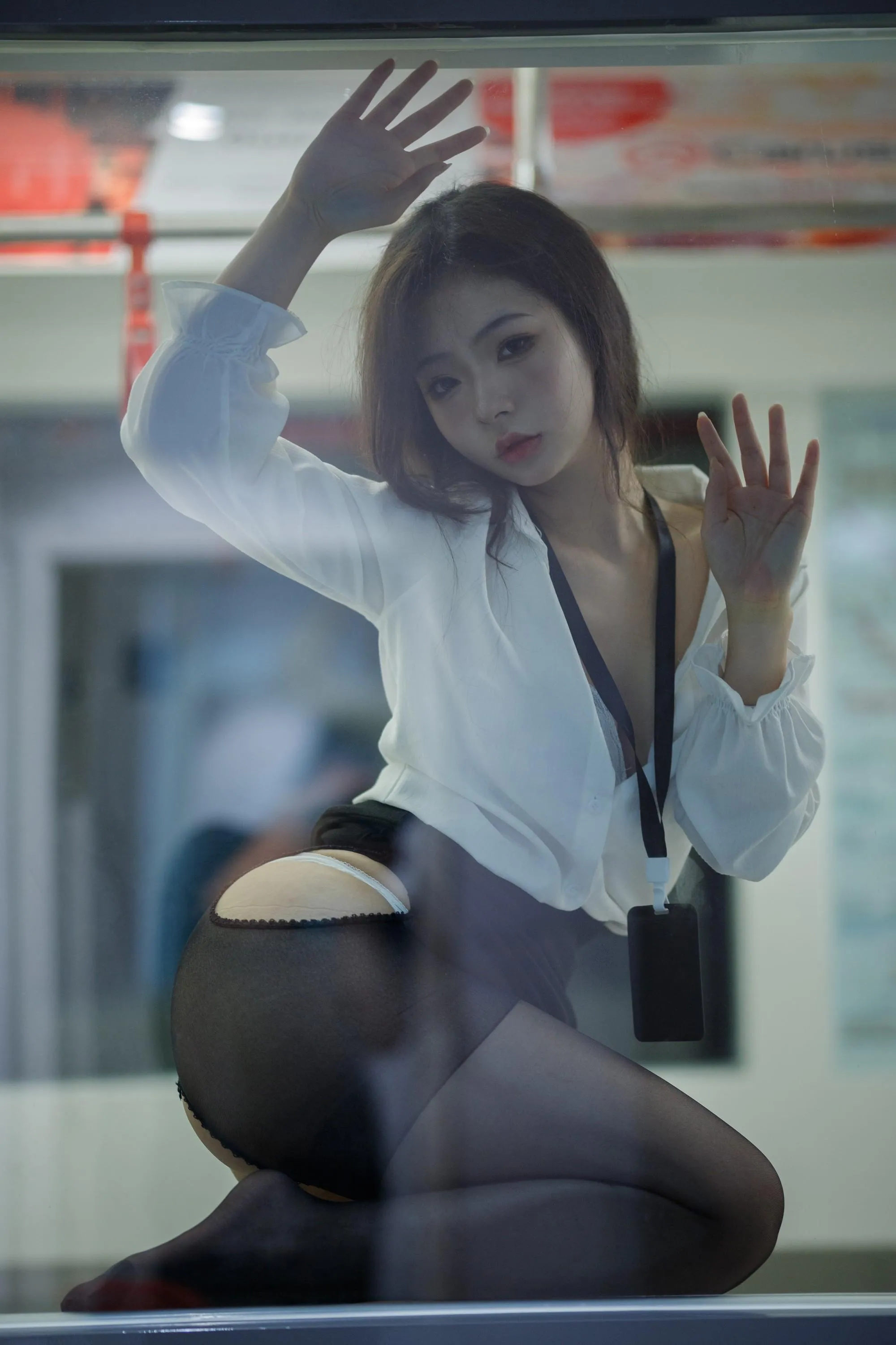 yuuhui玉汇 – NO.007 胡桃猫Kurumineko 电车 [164P]插图2